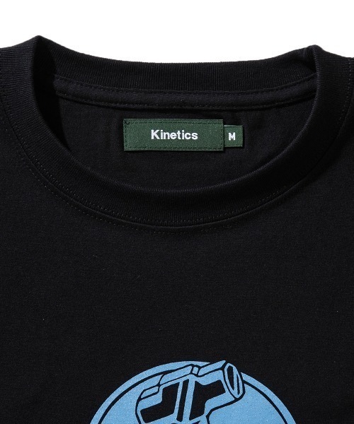 Kinetics（キネティクス）の「Kinetics WRECK T-SHIRT（キネティクス レック Tシャツ）（Tシャツ/カットソー・メンズ・ホワイト/ブラック/グリーン・MEDIUM）」の9枚目の写真