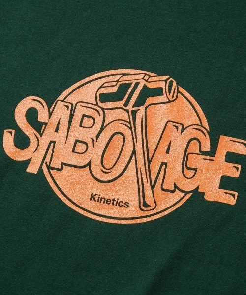 Kinetics（キネティクス）の「Kinetics WRECK T-SHIRT（キネティクス レック Tシャツ）（Tシャツ/カットソー・メンズ・ホワイト/ブラック/グリーン・MEDIUM）」の14枚目の写真