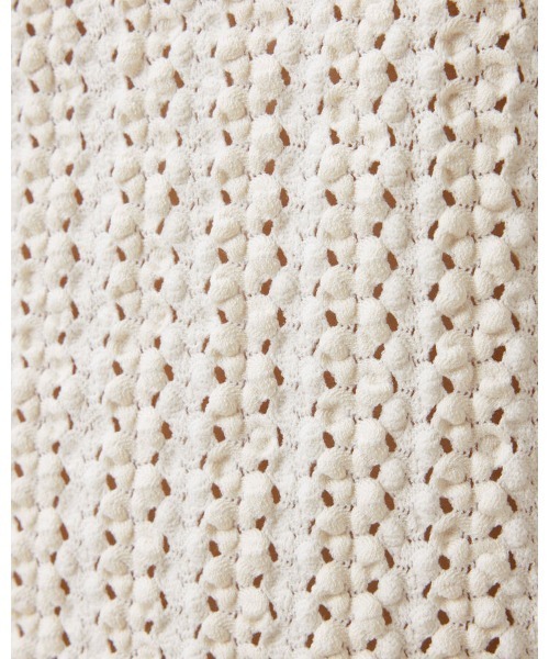 ALLSAINTS(オールセインツ)の「KARMA CROCHET STEVIE SLIM FIT T-SHIRT | KARMA クロシェ スティービー スリム フィット Tシャツ(Tシャツ/カットソー・レディース・ホワイト・6/2/4/8/10/12)」の14枚目の写真