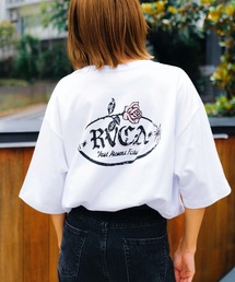 RVCA メンズ ROSE CT Tシャツ 【2024年夏モデル】/ルーカバックプリント半袖Tシャツ