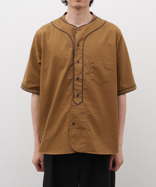 セール】NIGEL CABOURN / ナイジェルケーボン BASEBALL SHIRT S