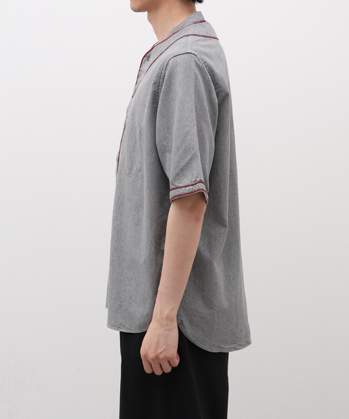 セール】NIGEL CABOURN / ナイジェルケーボン BASEBALL SHIRT S