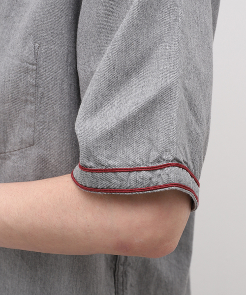 セール】NIGEL CABOURN / ナイジェルケーボン BASEBALL SHIRT S