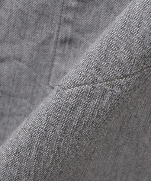 Nigel Cabourn（ナイジェルケーボン）の「NIGEL CABOURN / ナイジェルケーボン BASEBALL SHIRT S/S TYPE2（シャツ/ブラウス・メンズ・ブラウン系その他/ライトグレー・48/50）」の11枚目の写真