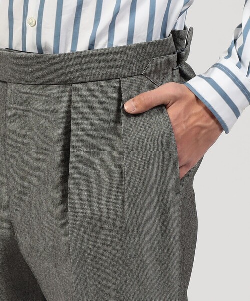 セール】FUMIYA HIRANO THE TROUSERS REGENT ウールモヘヤ 2