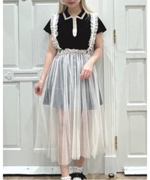 F i.n.t | フリルサスペンダー付きチュールスカート(スカート)