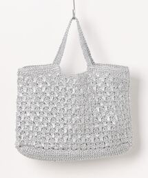 Moon Bird（ムーンバード）の「【Swaraj/スワラージ】マクラメメタリックバッグ / ハンドバッグ / ハンドメイド（ハンドバッグ）」