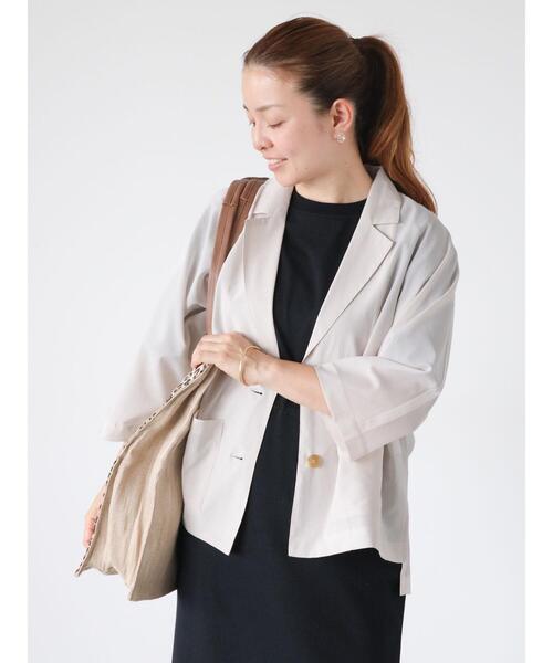 Lugnoncure（ルノンキュール）の「ジュートプリントトートバッグ（ハンドバッグ・レディース・ブラック/ベージュ・F）」の8枚目の写真