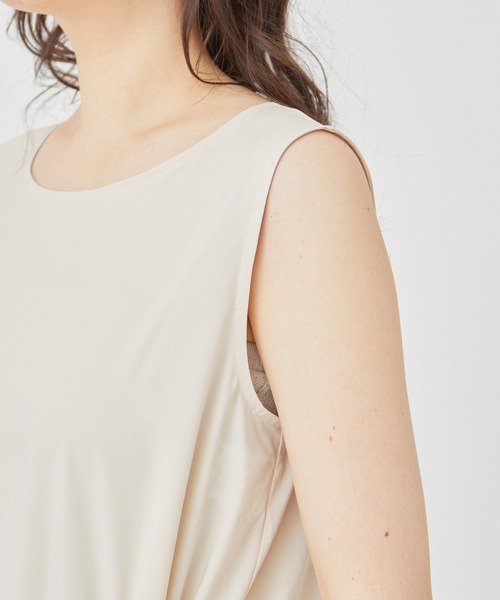 NERGY（ナージー）の「【Water proof】撥水 & UV ドロストロングワンピース（ワンピース・レディース・ブラック/キナリ・FREE）」の19枚目の写真