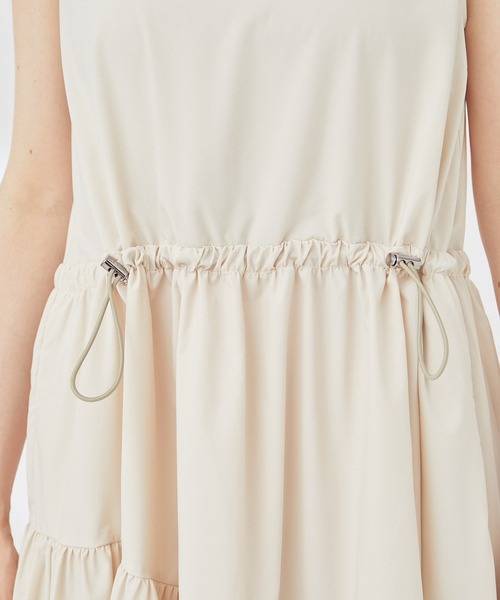 NERGY（ナージー）の「【Water proof】撥水 & UV ドロストロングワンピース（ワンピース・レディース・ブラック/キナリ・FREE）」の17枚目の写真