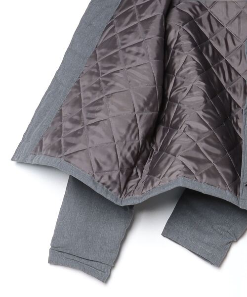 Yarmo（ヤーモ）の「[ Yarmo ]  Quilting Short Jacket（その他アウター・レディース・アイボリー/グレー・FREE）」の8枚目の写真