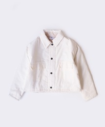 [ Yarmo ]  Quilting Short Jacket