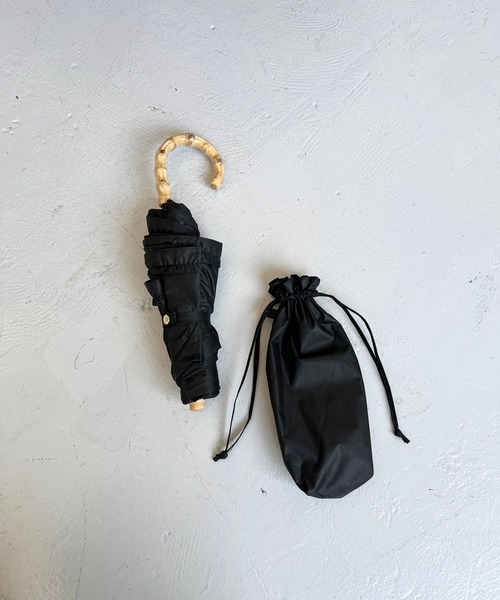 Me%（ミィパーセント）の「【晴雨兼用傘】フリルミニカサ 102559（折りたたみ傘・レディース・ブラック/ベージュ/アイボリー・FREE）」の11枚目の写真