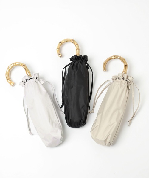 Me%（ミィパーセント）の「【晴雨兼用傘】フリルミニカサ 102559（折りたたみ傘・レディース・ブラック/ベージュ/アイボリー・FREE）」の22枚目の写真