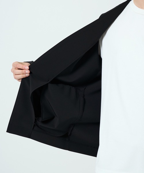 STUDIOUS（ステュディオス）の「【STUDIOUS×UNITED TOKYO】 DRY AIR カーディガン 防シワ/伸縮性/セットアップ着用可能（ノーカラージャケット・メンズ・ダークグレー/ブラック・1/2）」の14枚目の写真