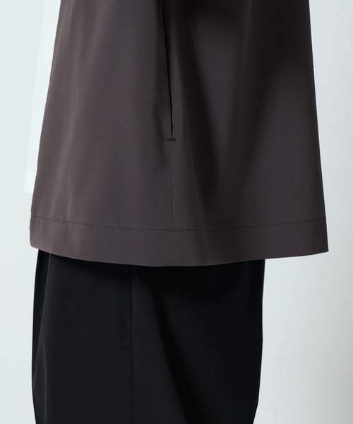 STUDIOUS（ステュディオス）の「【STUDIOUS×UNITED TOKYO】 DRY AIR カーディガン 防シワ/伸縮性/セットアップ着用可能（ノーカラージャケット・メンズ・ダークグレー/ブラック・1/2）」の22枚目の写真