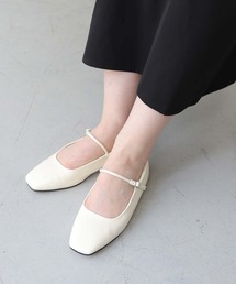 CLEIO（クレイオ）の「【CLEIO】スクエアトゥストラップパンプス（パンプス）」