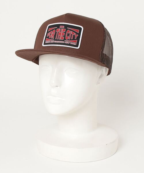 FTC（エフティーシー）の「THE CITY MESH BACK 5 PANEL（キャップ・メンズ・ブラウン/ブラック・FREE）」の9枚目の写真