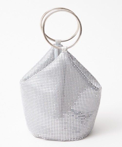 AIMER（エメ）の「【WEB限定】メタルメッシュハンドルバッグ（ハンドバッグ・レディース・シルバー/ベージュ/ブラック・FREE）」の13枚目の写真