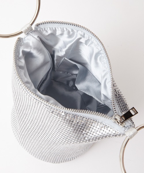 AIMER（エメ）の「【WEB限定】メタルメッシュハンドルバッグ（ハンドバッグ・レディース・シルバー/ベージュ/ブラック・FREE）」の18枚目の写真