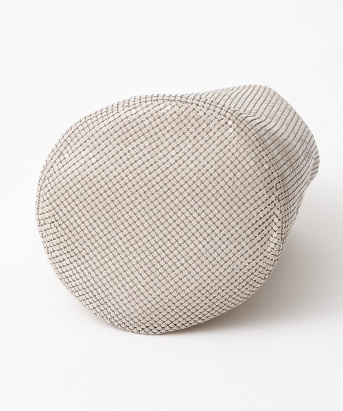 AIMER（エメ）の「【WEB限定】メタルメッシュハンドルバッグ（ハンドバッグ・レディース・シルバー/ベージュ/ブラック・FREE）」の6枚目の写真