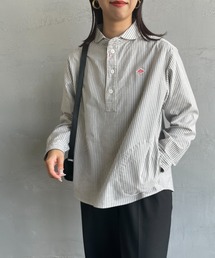 [DANTON/ダントン] オックスフォード 丸襟プルオーバーシャツ