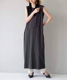 e-zakkamania stores（イーザッカマニアストアーズ）の「タックショルダー タンクトップワンピース（ワンピース）」