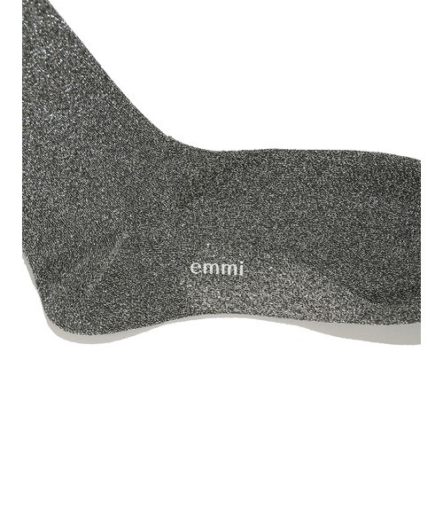 emmi（エミ）の「シャイニーハイソックス（ソックス/靴下・レディース・シルバー/ゴールド/カーキ・FREE）」の9枚目の写真