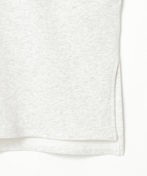 notch.(ノッチ)の「フレンチスリーブボックスTシャツ(Tシャツ/カットソー・レディース・ダークグレー/チャコール/ライトグレー/ホワイト/オフホワイト・M)」の12枚目の写真