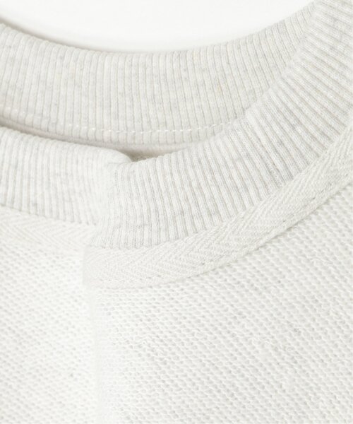 notch.(ノッチ)の「フレンチスリーブボックスTシャツ(Tシャツ/カットソー・レディース・ダークグレー/チャコール/ライトグレー/ホワイト/オフホワイト・M)」の7枚目の写真