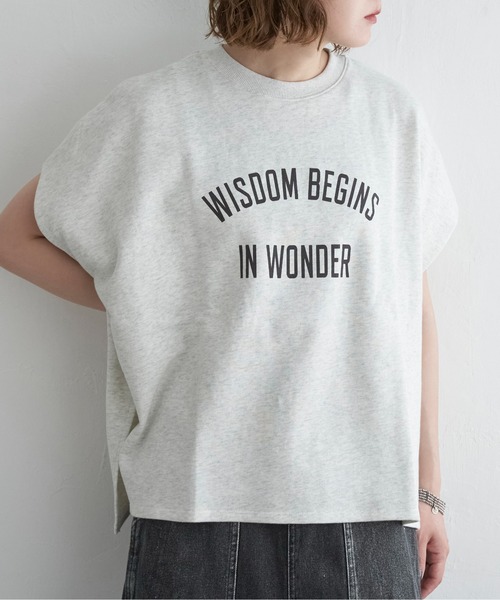 セール】フレンチスリーブボックスTシャツ（Tシャツ/カットソー