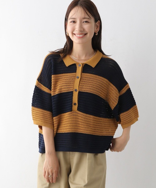 おから 様☆HERENCIA メッシュ ランダムミルフィーユ ライトプルオーバー Ravelry: メッシュプルオーバー pattern by YOKOTA CO,.LTD