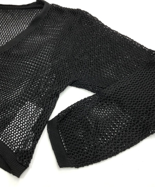 セール】メッシュニットカーディガン（カーディガン/ボレロ）｜SHEENA