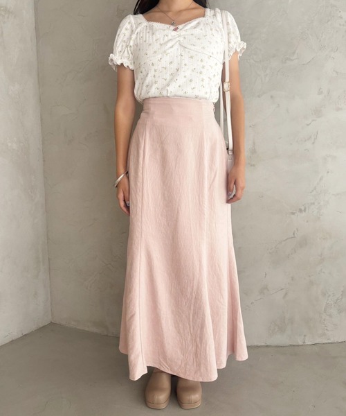 one after another NICE CLAUP（ワンアフターアナザーナイスクラップ）の「アソートマーメイドスカート/ウェストサイズ調整可能（スカート・レディース・ピンク/ブラウン系その他/ホワイト系/グリーン系その他・MEDIUM/SMALL）」の18枚目の写真