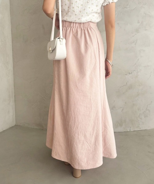 one after another NICE CLAUP（ワンアフターアナザーナイスクラップ）の「アソートマーメイドスカート/ウェストサイズ調整可能（スカート・レディース・ピンク/ブラウン系その他/ホワイト系/グリーン系その他・MEDIUM/SMALL）」の16枚目の写真