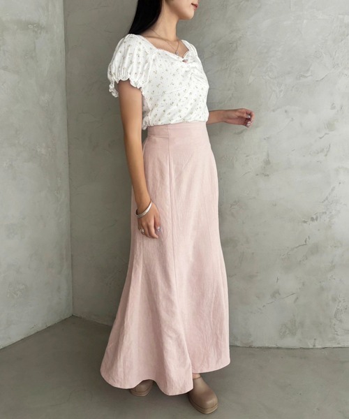 one after another NICE CLAUP（ワンアフターアナザーナイスクラップ）の「アソートマーメイドスカート/ウェストサイズ調整可能（スカート・レディース・ピンク/ブラウン系その他/ホワイト系/グリーン系その他・MEDIUM/SMALL）」の12枚目の写真