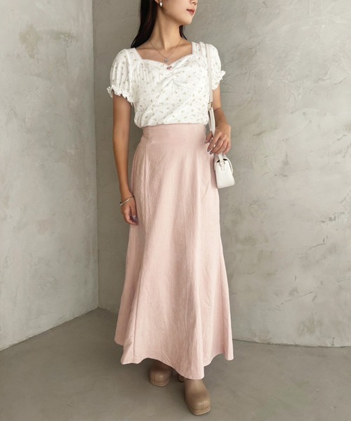 one after another NICE CLAUP（ワンアフターアナザーナイスクラップ）の「アソートマーメイドスカート/ウェストサイズ調整可能（スカート・レディース・ピンク/ブラウン系その他/ホワイト系/グリーン系その他・MEDIUM/SMALL）」の11枚目の写真