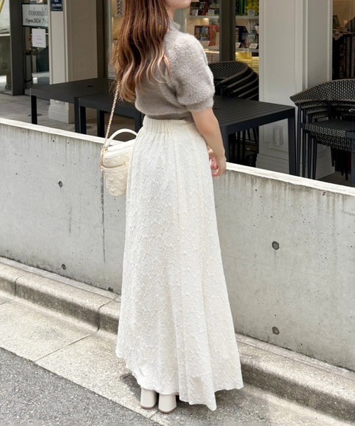 one after another NICE CLAUP（ワンアフターアナザーナイスクラップ）の「アソートマーメイドスカート/ウェストサイズ調整可能（スカート・レディース・ピンク/ブラウン系その他/ホワイト系/グリーン系その他・MEDIUM/SMALL）」の8枚目の写真