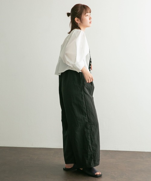 KBF（ケイビーエフ）の「キャミビスチェサロペット（サロペット/オーバーオール・レディース・ブラック/ブルー・ONE）」の7枚目の写真