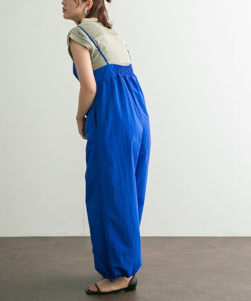 KBF（ケイビーエフ）の「キャミビスチェサロペット（サロペット/オーバーオール・レディース・ブラック/ブルー・ONE）」の10枚目の写真