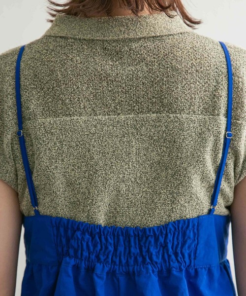 KBF（ケイビーエフ）の「キャミビスチェサロペット（サロペット/オーバーオール・レディース・ブラック/ブルー・ONE）」の21枚目の写真