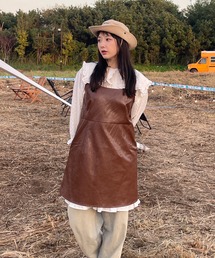 poiregnee | ドッキングフリルワンピース(ワンピース)