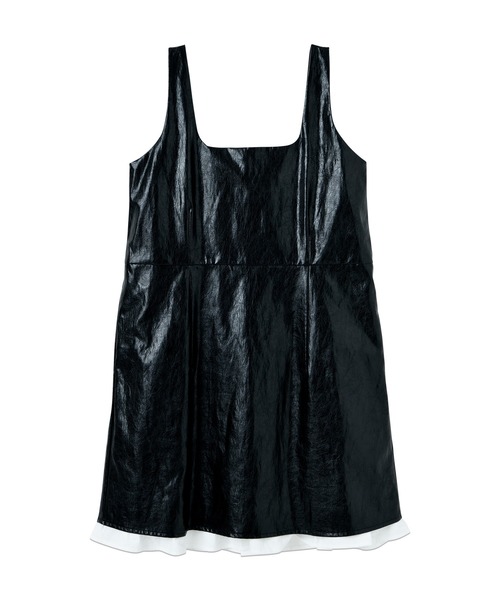 poiregnee（ポワニェ）の「ドッキングフリルワンピース（ワンピース・レディース・ブラウン/ブラック・FREE）」の19枚目の写真