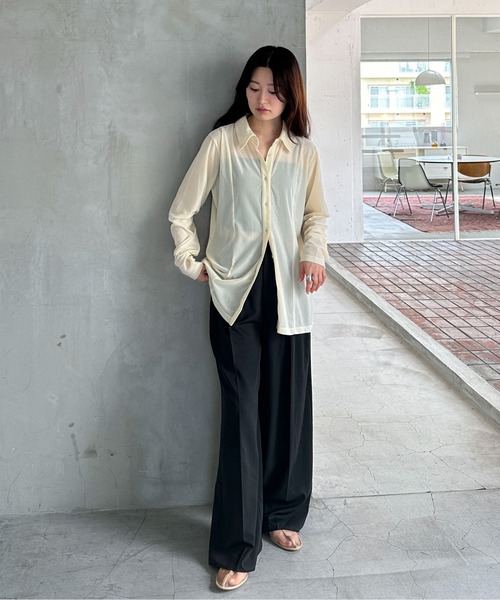 foufou ベロアブラウス　カーディガン foufou ベロアブラウス カーディガン foufou ベロアカーディガン