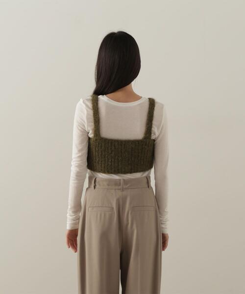 セール】◇デザインニットビスチェ（ベスト）｜NATURAL BEAUTY BASIC