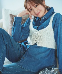 ◇デザインニットビスチェ