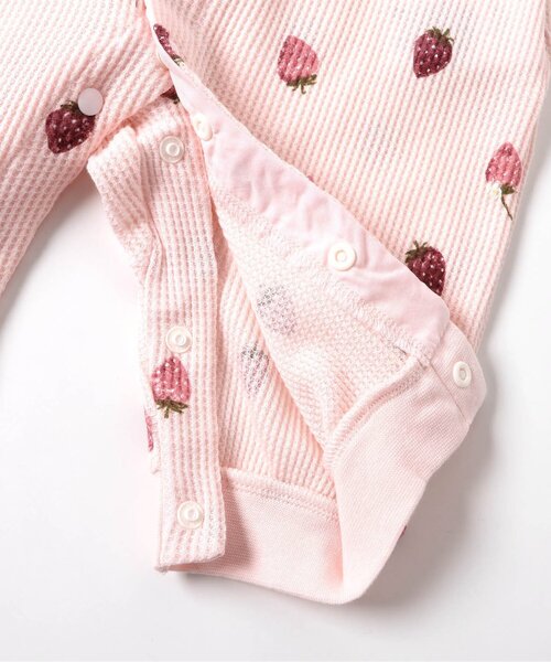 セール】【WEB限定】ワッフルカバーオール（ロンパース）｜apres les