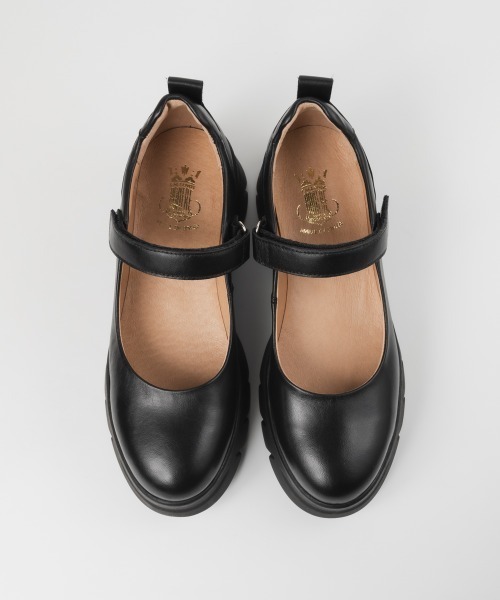 BONTRE（ボントレ）の「厚底メリージェーン/BONTRE 40001-UA（パンプス・レディース・ブラック/アイボリー/カーキ・35/36/37/38/39）」の9枚目の写真