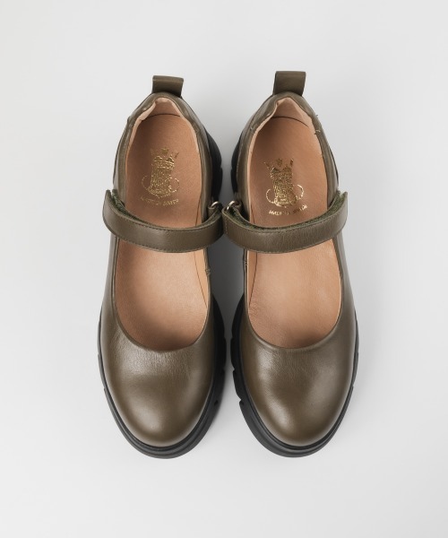 BONTRE（ボントレ）の「厚底メリージェーン/BONTRE 40001-UA（パンプス・レディース・ブラック/アイボリー/カーキ・35/36/37/38/39）」の12枚目の写真