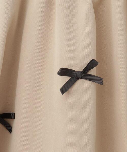 SHOO・LA・RUE（シューラルー）の「◆【110-140cm】ブロードリボンスカート（スカート・キッズ・ブラック/サックスブルー/ベージュ・12/11/14/13）」の8枚目の写真